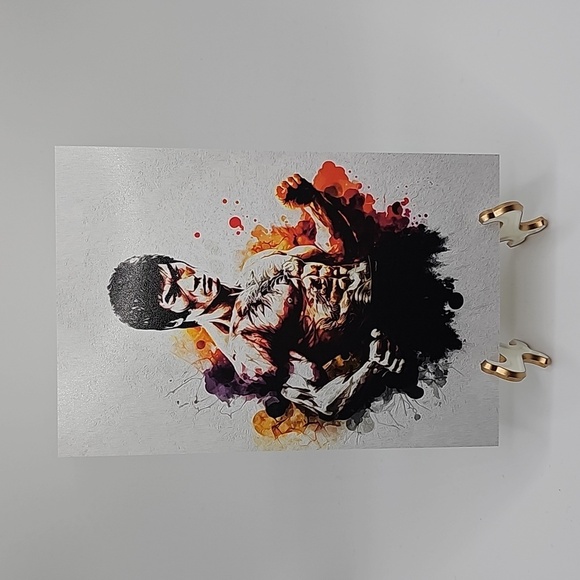 Bruce Lee Wall Art Martial Arts Watercolor Oil Painting Print - Picture 5 of 9